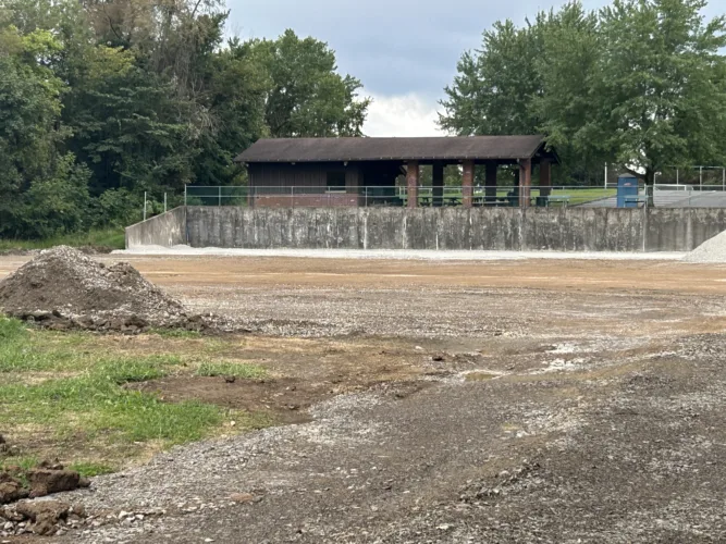 WPHS/Wheeling Park Commission Tennis Courts Project Moving Fast